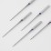 Needles for household sewing machines, microtx, No. 60/70/80, 5 pcs