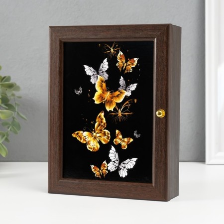 Key of the "butterfly" 16x21 cm Wenge-1