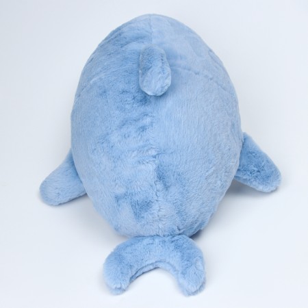 Soft toy "Cat" in a shark costume, 48 cm, blue color-6