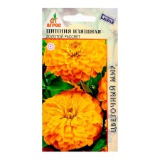 Seeds of zinnia elegant golden dawn 0.5g*