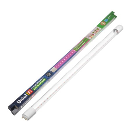 LED Fitolamps Uniel, T8, G13, 9 W, 600 mm, 265 V, multi -pointral