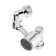 Zein Z3634, rotary, adjustable, corner, 2 modes, chrome