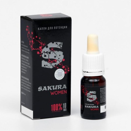 Drops Sakura Women, Women's Aphrodisiac, 10 ml