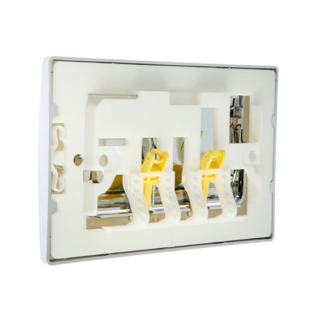 Rinching panel RIA 640584, plastic, chrome/glossy-1