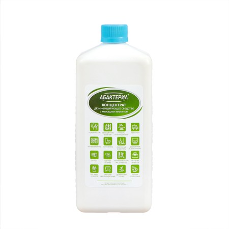 Abacteril disinfectant, universal, concentrate, with a detergent effect, 1 liter