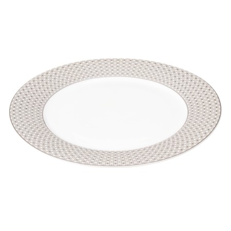 Plates Wy Eternal, D = 25.5 cm, dining, set 2 pcs, porcelain-3