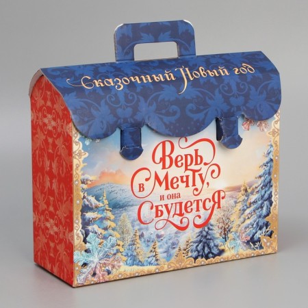 Folding box “Magic Gift”, 22.5 x 9 x 19.5 cm, New Year-1
