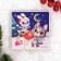 New Year's derving puzzles "New Year! Bunny and cat "