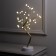 LED bush "Golden pearls" 45 cm, 36 LED, constant glow, AAX3 batteries (not in the kit), USB, glow warm white