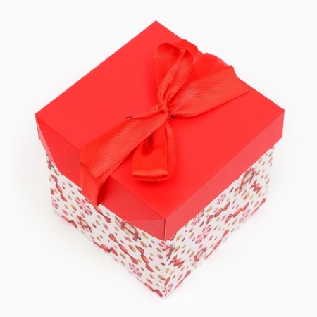 Self -assembly box "New Year" 10 x 10 x 10 cm-2
