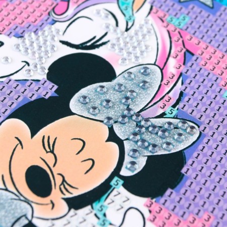 Diamond mosaic, 16x10.5 cm, Minnie Mouse and Unicorn-5
