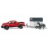 RAM 2500 pickup machine with horseback and one horse