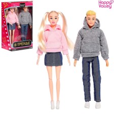 A set of fashionable dolls, hinge 