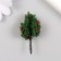 Artificial plant for creativity plastic "business" 4 cm