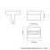 Furniture handle CAPPIO RT201, color satin gray color