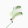 Toy tearing for cats on a suction cup with a pen "Kitik", Green, 94 cm