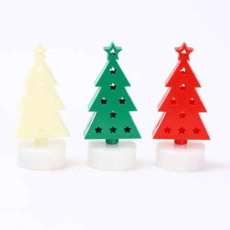 Candle LED "Christmas tree", color mix-2