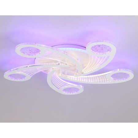 LED ceiling LED with Ambrella Light, Original, Fa4476, 5XLED, 98 W, 7350LUM, 3000-6400K, white color, white-3
