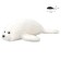 Soft toy "White Seal", 9 cm