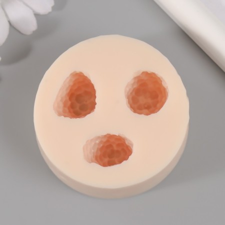 Silicone Mold "Raspberry" 3 pcs D-1,8 cm-4