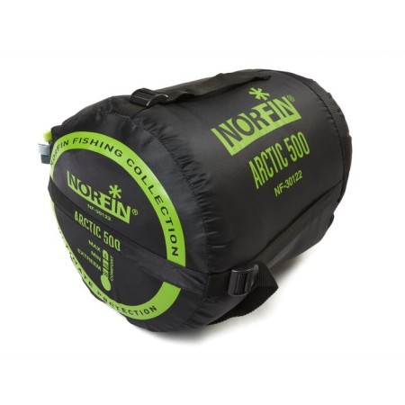 Norfin Arctic 500 sleeping bag, cocoon, 1 layer, left, 230x85 cm, -10 ° C-2