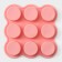 Baking uniform “Circle”, 15.5 × 15.5 × 2 cm, 9 cells, color mix