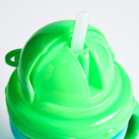 Children's stroke with silicone tube, 200 ml., With handles, color mix-5