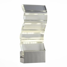 Wall lamp ST LUCE. SL580.701.01. 1x6 W, LED, 4000K, 12.5x25 cm, chromium color