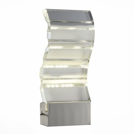 Wall lamp ST LUCE. SL580.701.01. 1x6 W, LED, 4000K, 12.5x25 cm, chromium color
