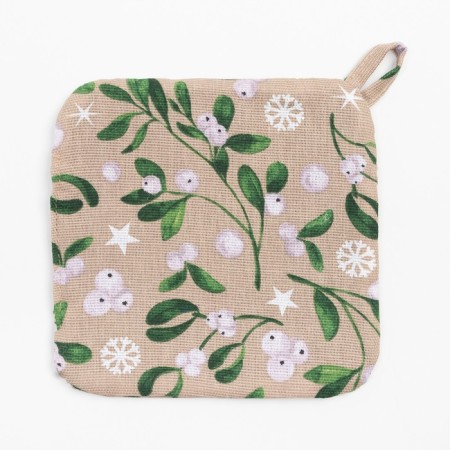 Frosty Berries Frost kitchen set: mittens 20x27 cm, 19x19 cm, 100% HL-4