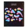 Subject Calligrata Top "abstraction", 48 sheets in a chemistry cage, reference material, cover coated cardboard, holographic lamination, offset unit