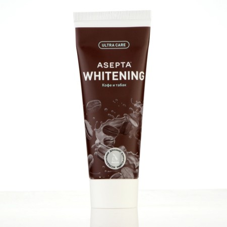 Asept Plus Toothpaste Coffee and Tobacco, 75 ml-1