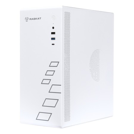 Computer Raskat Start 100, G5905, 8 GB, SSD 120 GB, Intel UHD 410, Noos, White-1