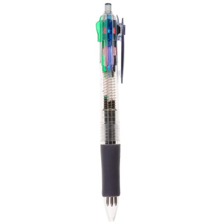 Balloon handle Calligrata, automatic, 4-colored, mix