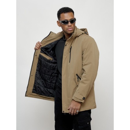 Male park, size 52, beige color-9