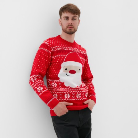 Knitted jumper KAFTAN "Santa" size 44-2