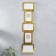 Photo frame plastic in 5 photos "Kruzo", col. With gold beads