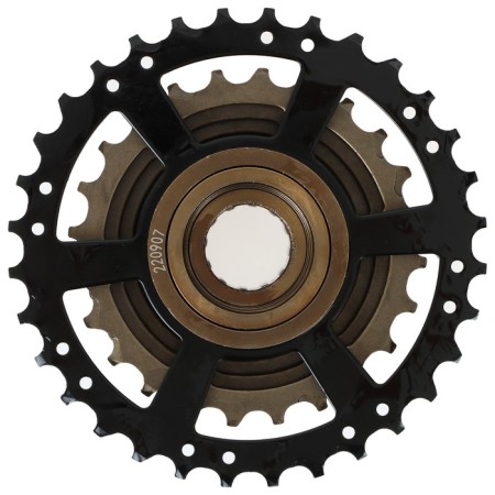 ATA ratchet, 7 speeds, 14-32T, black-brown-1