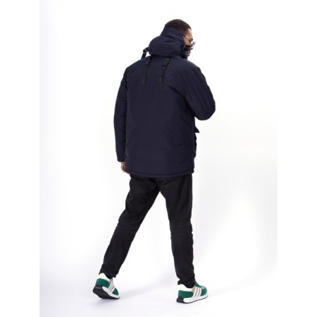 Ski jacket men's, size 54, the color is dark blue-19