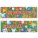 Girlyanda-placket "Hello, school!", Length 90 cm, Mickey Mouse and friends