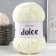 Yarn "Dolce" 100% micropoliester 120m/100g (783 champagne)