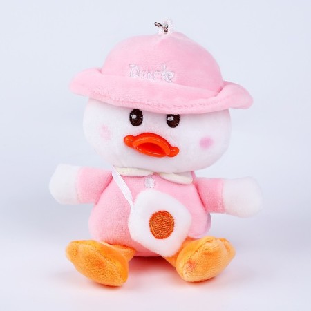 Soft toy "Duck with a handbag", 12 cm, color mix-4
