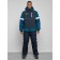 Ski costume male winter, size 56, dark blue color