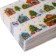 Paper napkins “Happy New Year”, houses, single -layer, 24x24 cm, set 20 pcs