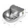 Chistyki bowl for poultry, 3 l, hinged, under a pipe of 12 mm, galvanized steel