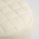 Puff "Yokki", eco -leather cream