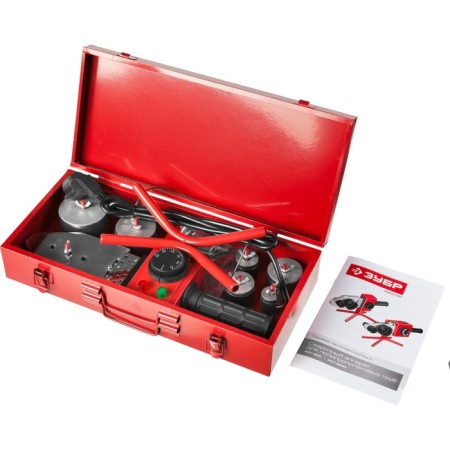 AST-800 welding apparatus for polypropylene pipes, 800 watts, 260 °, 20-63 mm, case-3