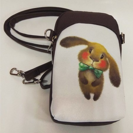 Female umka colibri brown. Oxford Bunny with a bow