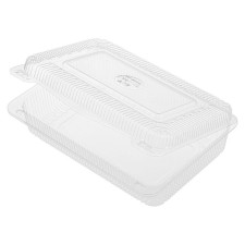 A container with an insoluble cover of the RK-25 (m) (t), rectangular, size 26.5 x 19.4 x 6.65 cm, volume of 3 liters