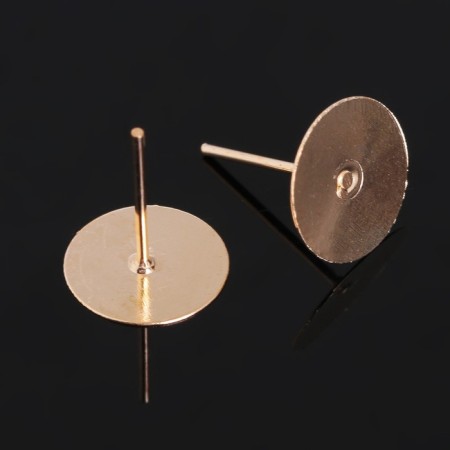 Fundamentals for a bubble, a platform of 10 mm, pair, cm-1110, (set 10 pcs.) Color gold